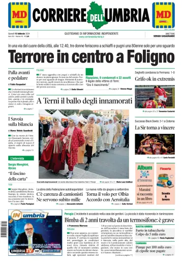 Corriere dell Umbria - 15 Feb 2024