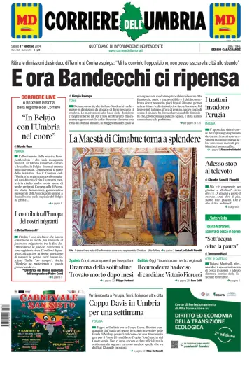 Corriere dell Umbria - 17 Feb 2024