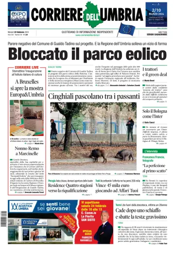 Corriere dell Umbria - 20 Feb 2024