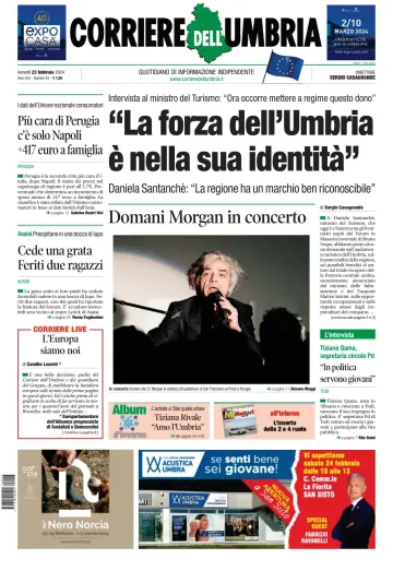 Corriere dell Umbria - 23 Feb 2024