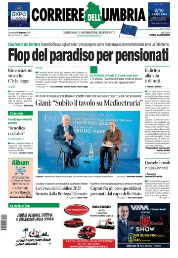Corriere dell Umbria - 25 Feb 2024