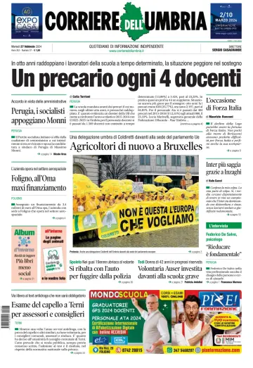 Corriere dell Umbria - 27 Feb 2024