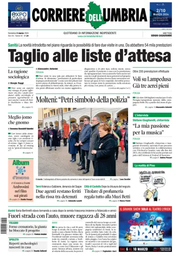 Corriere dell Umbria - 3 Mar 2024