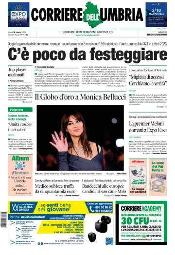 Corriere dell Umbria - 8 Mar 2024