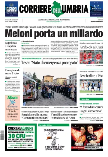 Corriere dell Umbria - 10 Mar 2024