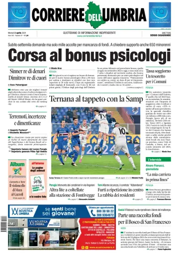 Corriere dell Umbria - 2 Apr 2024