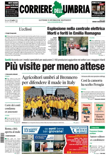 Corriere dell Umbria - 10 Apr 2024