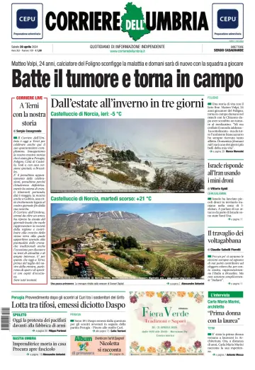 Corriere dell Umbria - 20 abril 2024