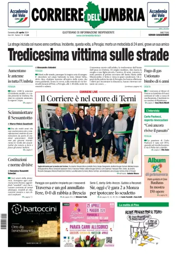 Corriere dell Umbria - 21 4月 2024