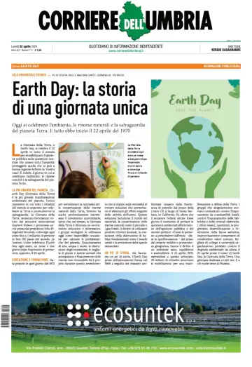 Corriere dell Umbria - 22 4月 2024