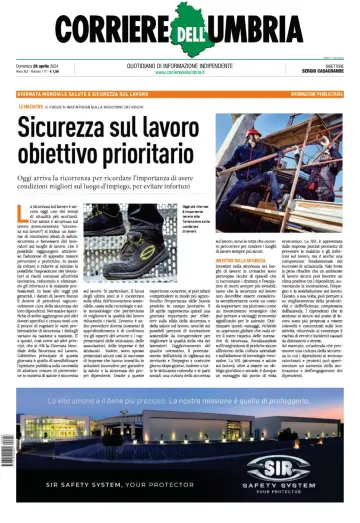 Corriere dell Umbria - 28 abril 2024