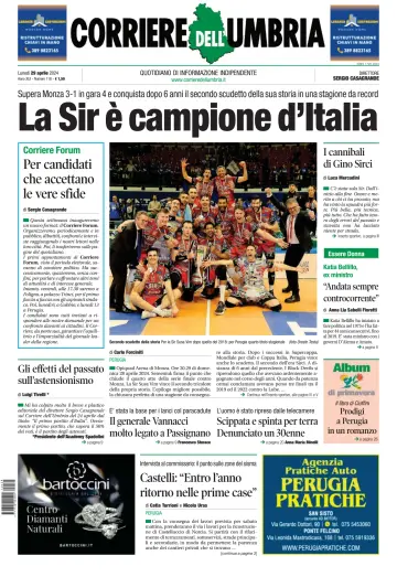 Corriere dell Umbria - 29 4月 2024