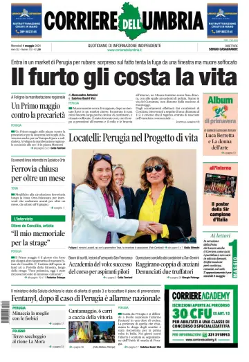Corriere dell Umbria - 1 Bealtaine 2024