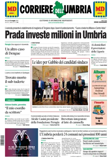 Corriere dell Umbria - 8 Bealtaine 2024