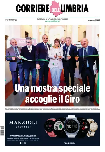Corriere dell Umbria - 10 mai 2024