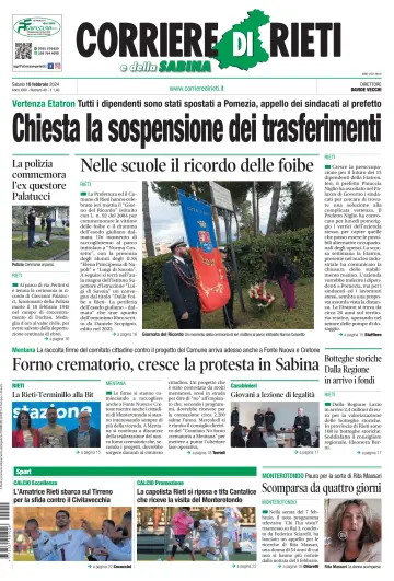 Corriere di Rieti - 10 Feb 2024