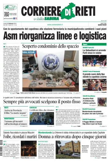 Corriere di Rieti - 12 Feb 2024