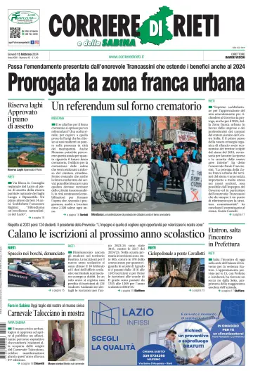 Corriere di Rieti - 15 Feb 2024