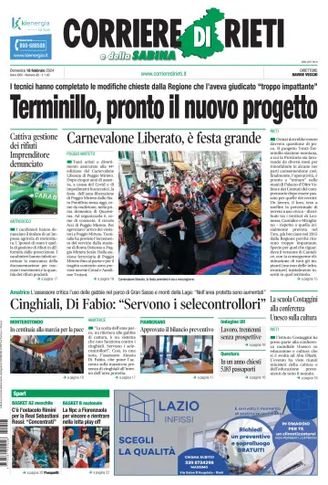 Corriere di Rieti - 18 Feb 2024