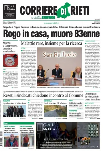 Corriere di Rieti - 24 Feb 2024