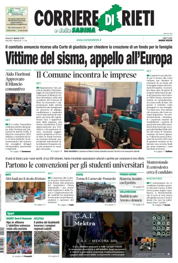 Corriere di Rieti - 1 Mar 2024