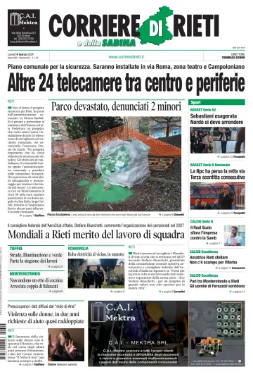 Corriere di Rieti - 4 Mar 2024