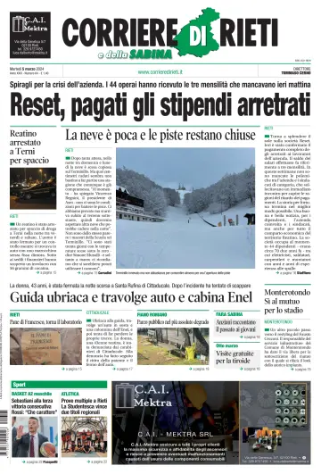 Corriere di Rieti - 5 Mar 2024