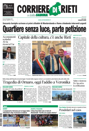 Corriere di Rieti - 15 Mar 2024