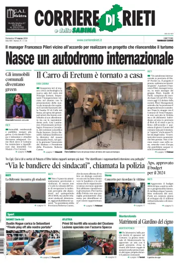 Corriere di Rieti - 17 Mar 2024