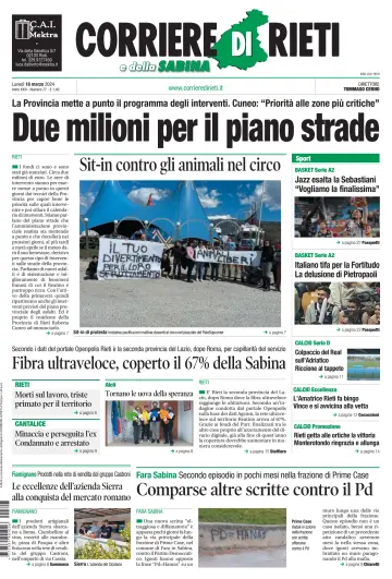 Corriere di Rieti - 18 Mar 2024