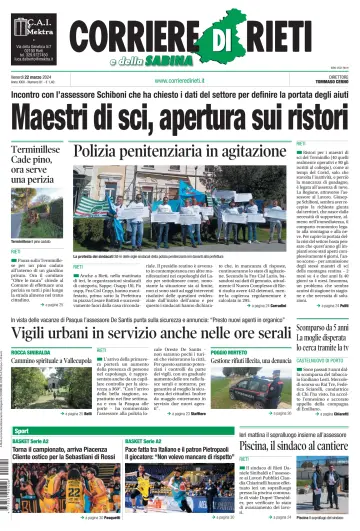 Corriere di Rieti - 22 Mar 2024