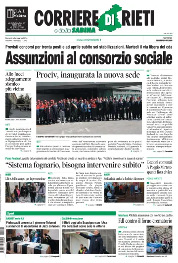 Corriere di Rieti - 24 Mar 2024
