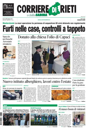Corriere di Rieti - 26 Mar 2024
