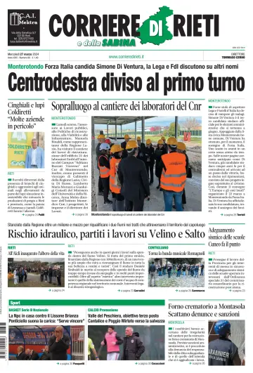 Corriere di Rieti - 27 Mar 2024