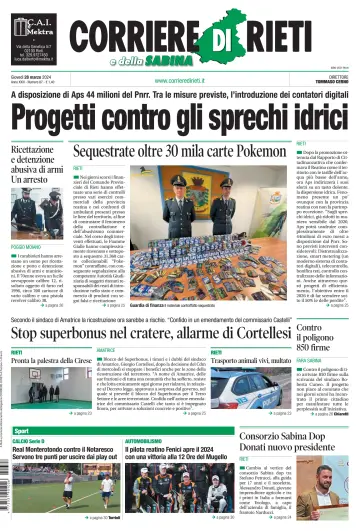 Corriere di Rieti - 28 Mar 2024