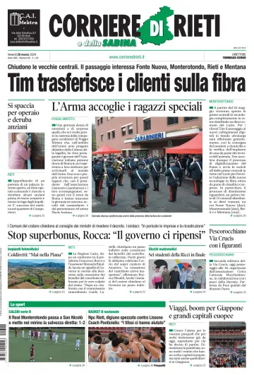 Corriere di Rieti - 29 Mar 2024