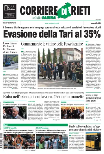 Corriere di Rieti - 10 Apr 2024
