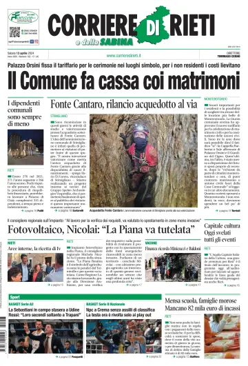 Corriere di Rieti - 13 Apr 2024