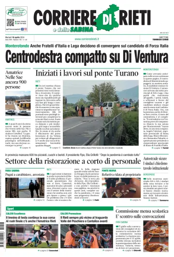 Corriere di Rieti - 16 Apr 2024