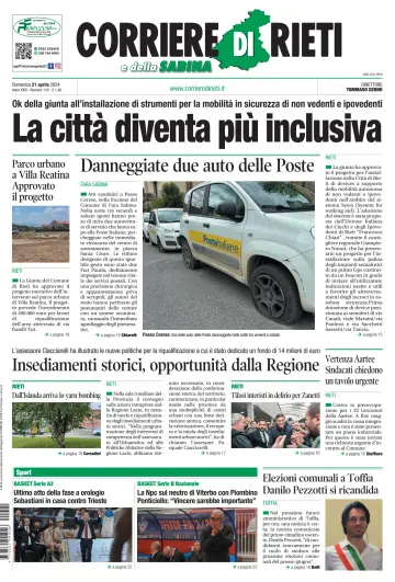 Corriere di Rieti - 21 四月 2024