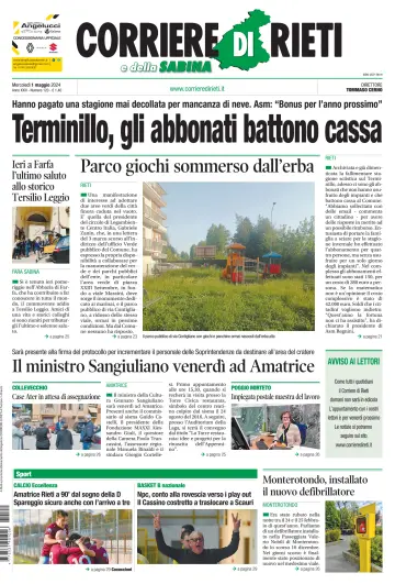 Corriere di Rieti - 01 май 2024