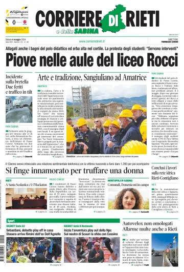 Corriere di Rieti - 04 五月 2024