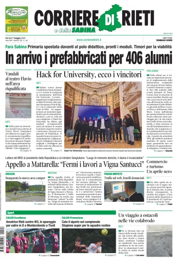 Corriere di Rieti - 07 5月 2024