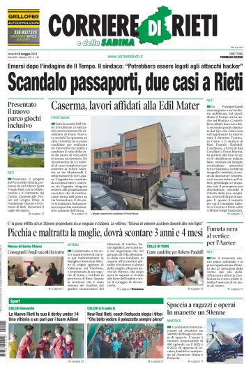Corriere di Rieti - 10 五月 2024
