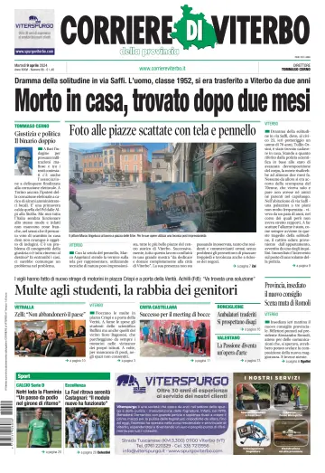 Corriere di Viterbo - 09 abril 2024