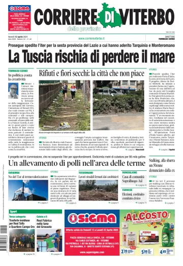 Corriere di Viterbo - 12 abril 2024