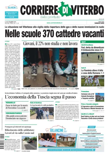 Corriere di Viterbo - 15 四月 2024