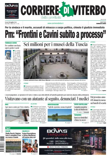 Corriere di Viterbo - 18 四月 2024