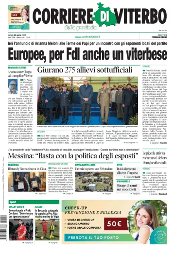 Corriere di Viterbo - 20 Ebri 2024