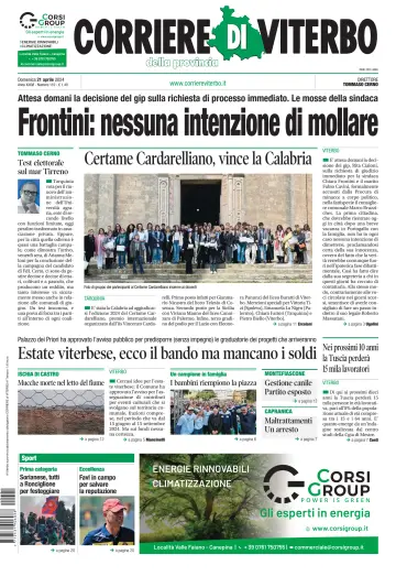Corriere di Viterbo - 21 Ebri 2024